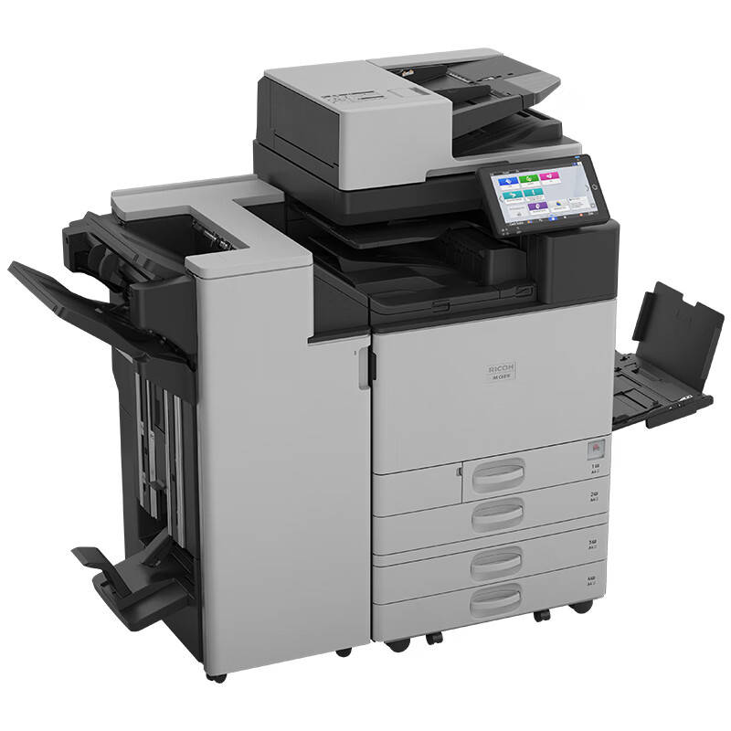 理光（Ricoh） IM C6010 A3彩色激光数码复合机 四纸盒 送稿器 3000页小册子装订器 （单位：台） 灰色