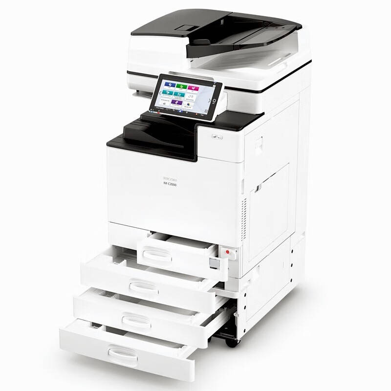 理光（Ricoh） IM C2500 A3彩色多功能数码复合机 主机+送稿器+四纸盒 （单位：台） 白