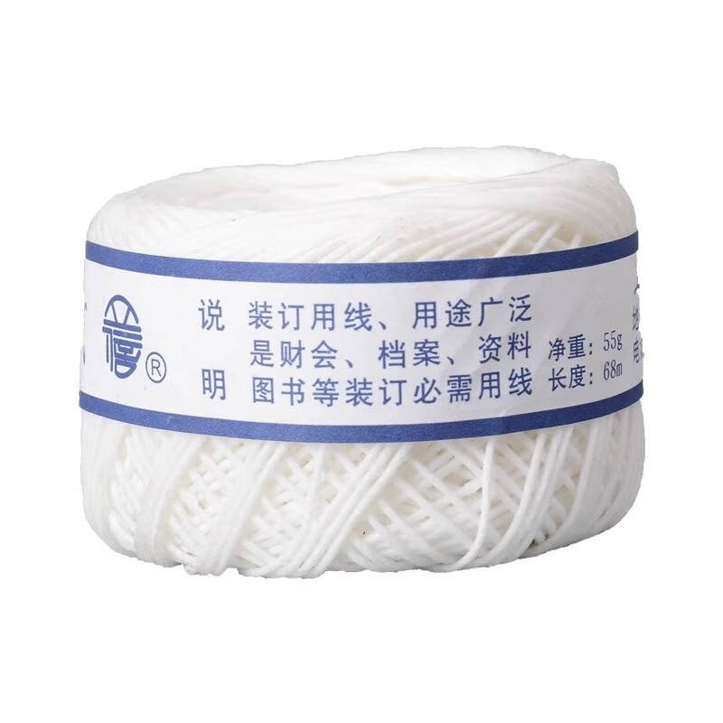 立信（LIXIN） 2987 装订线团 68.00 米/团 （单位：团）