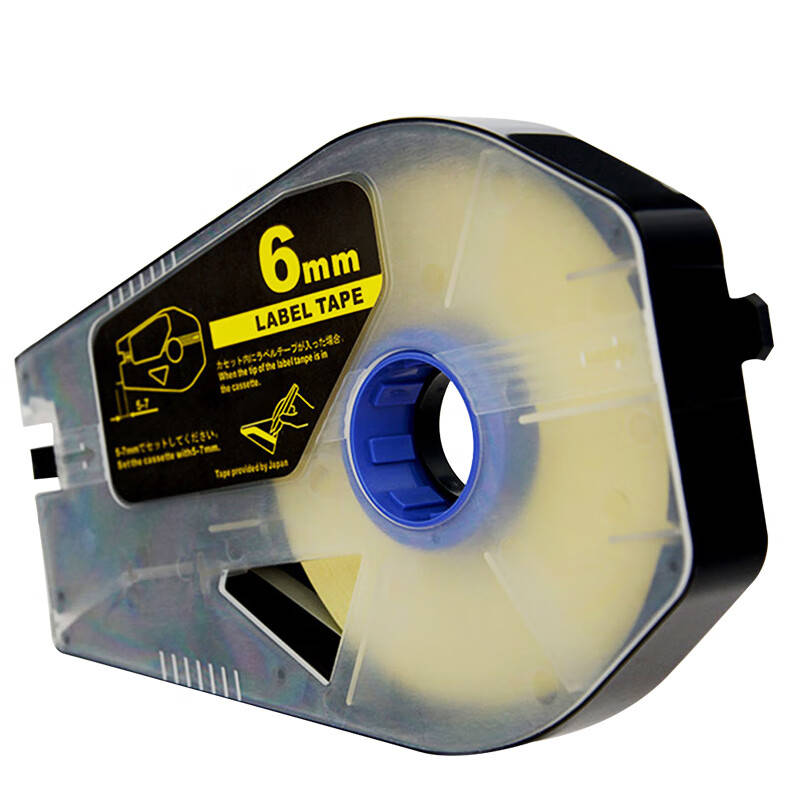 丽标（capelabel） LB-106Y 贴纸 30m*6mm （单位：卷） 黄色