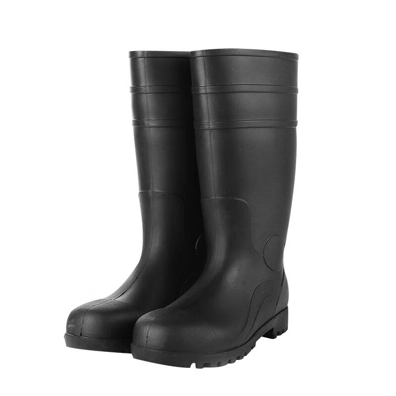 陇步昇 L-BS1111X 高筒雨鞋 均码 （单位：双） 黑色