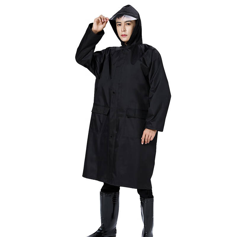 陇步昇 L-BS1118X 雨衣 均码 （单位：件） 黑色
