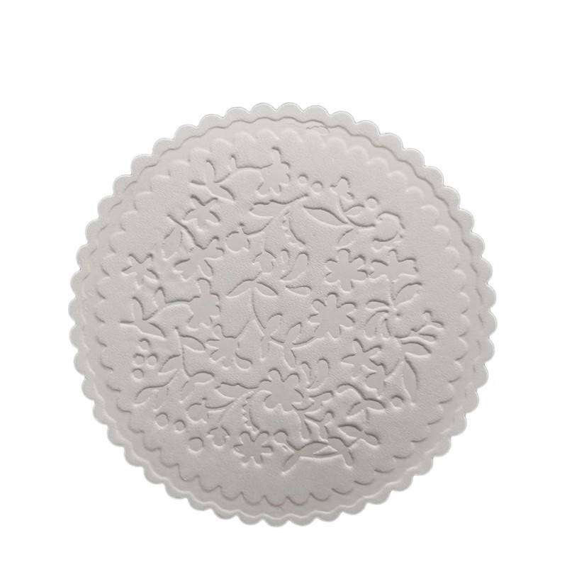 陇步昇 LBS-ZBD116 纸质杯垫 直径8.5cm 250张/卷 （单位：卷） 白色