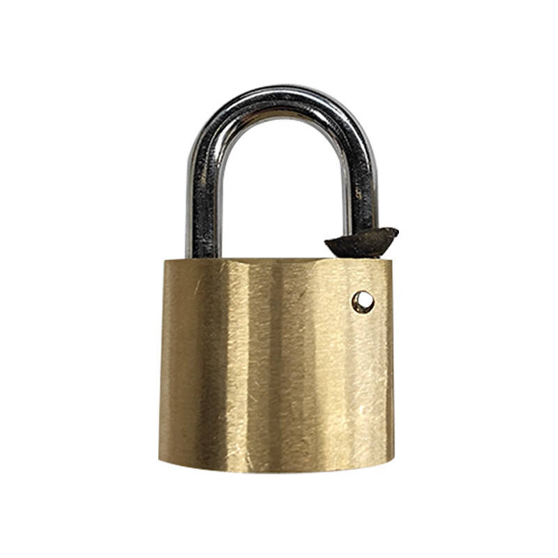 鲁中平高 LZPG-62 黄铜通开 黄铜通开挂锁 35mm锁体20mm梁 （单位：个） 黄色