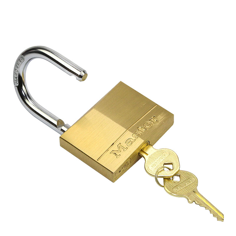 玛斯特 160MCND 挂锁 9*30*60mm 黄铜 （单位：件） 黄色