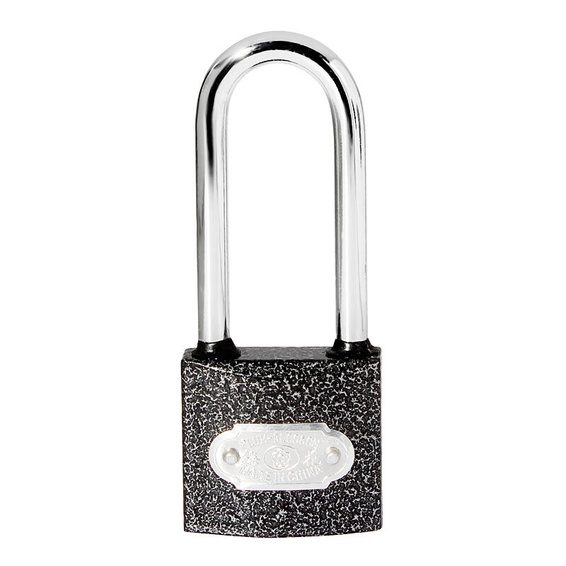 梅花（BLOSSOM） BC1238L 长梁挂锁 38mm （单位：个） 黑色