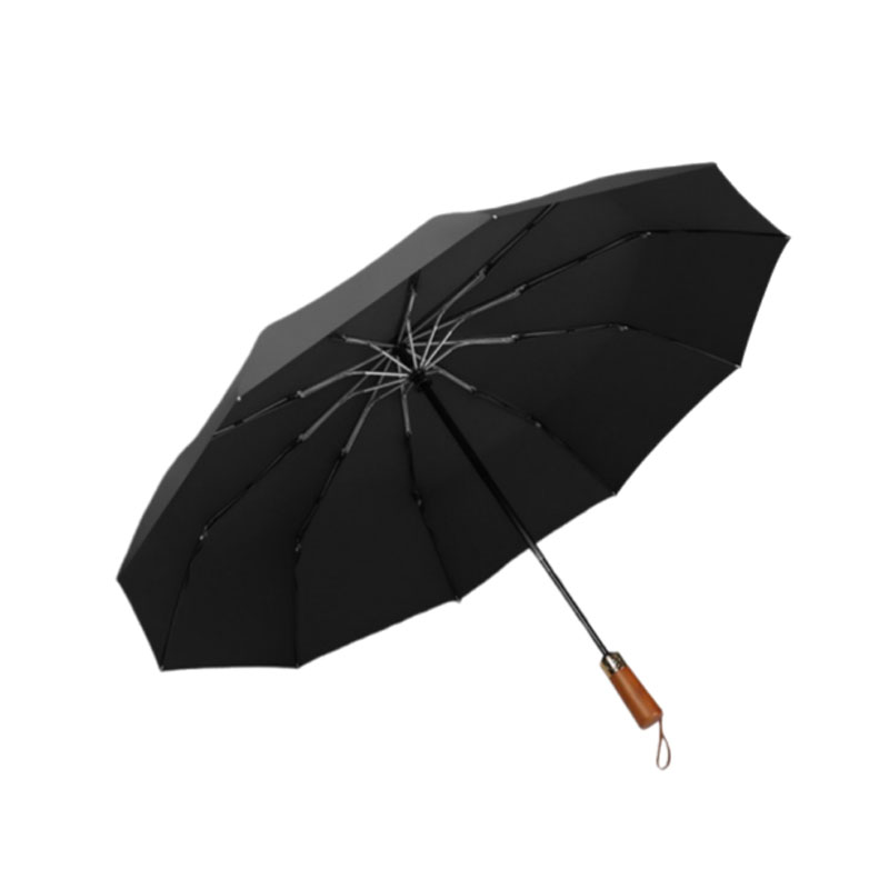 美度（MAYDU） M3018 自动伞 三折 （单位：把） 雅致黑