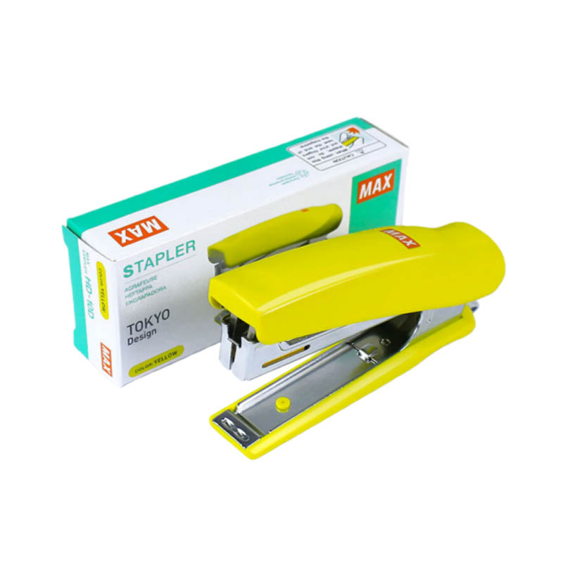 美克司（MAX） HD-10D 订书机 10号 （单位：个） 黄色