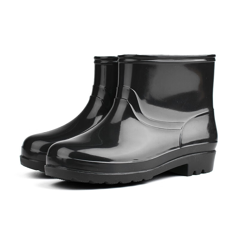 米兰亚贝耳 YM-031 短筒雨鞋 均码 （单位：双） 黑色