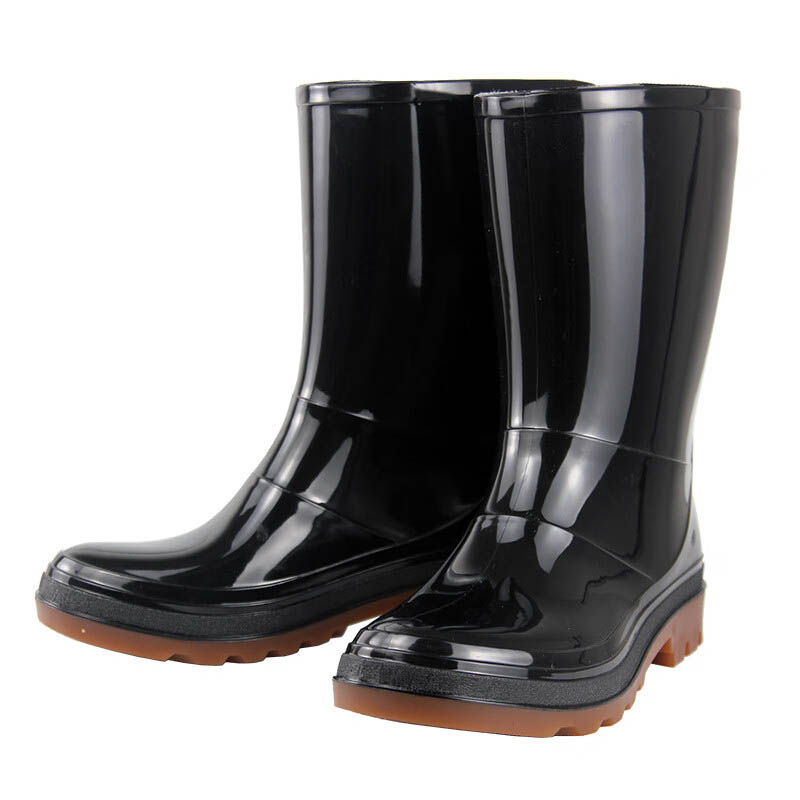 米兰亚贝耳 YM-032 中筒雨鞋 均码 （单位：双） 黑色