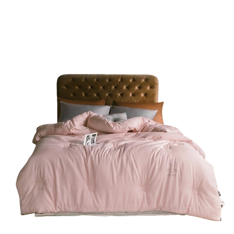 伊伊爱 BZ0LFS2201114 提花大豆春秋被 200*230cm （单位：条） 粉色