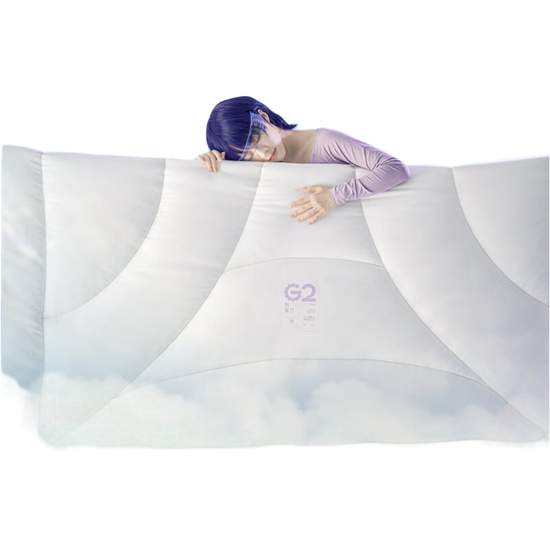 伊伊爱 BZ0LFS2201162 微重力裹感被 200*230cm （单位：条） 太空白