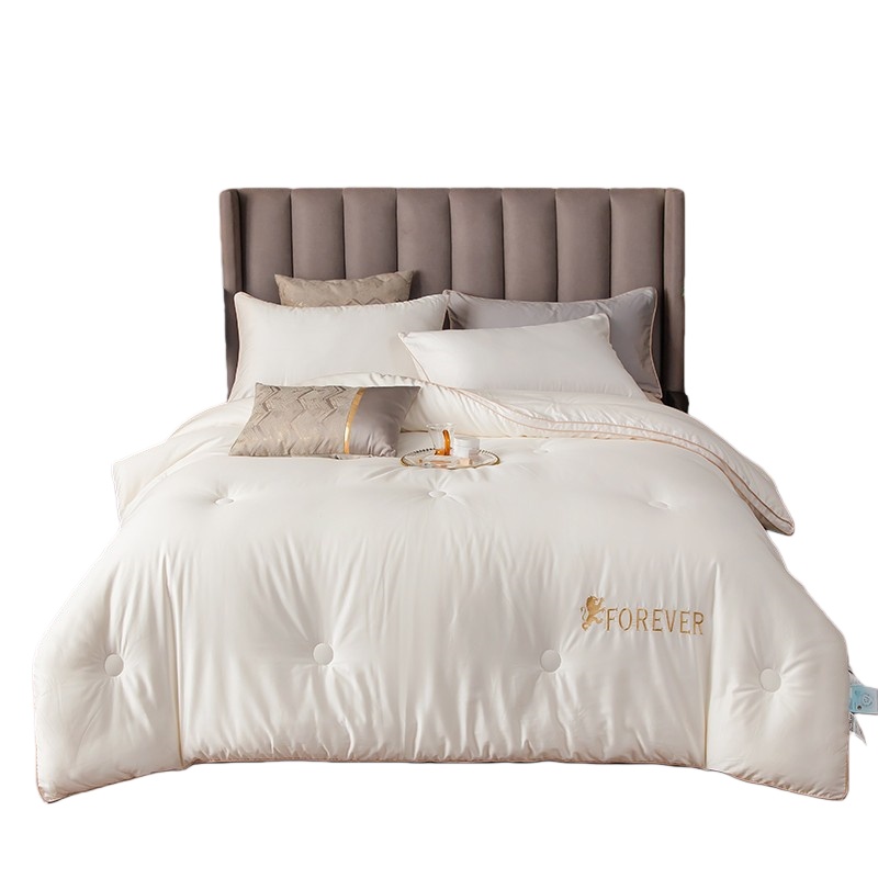 伊伊爱 BZ0TDC2100836 澳棉100支大豆秋冬被 180*220cm （单位：条） 维多利白