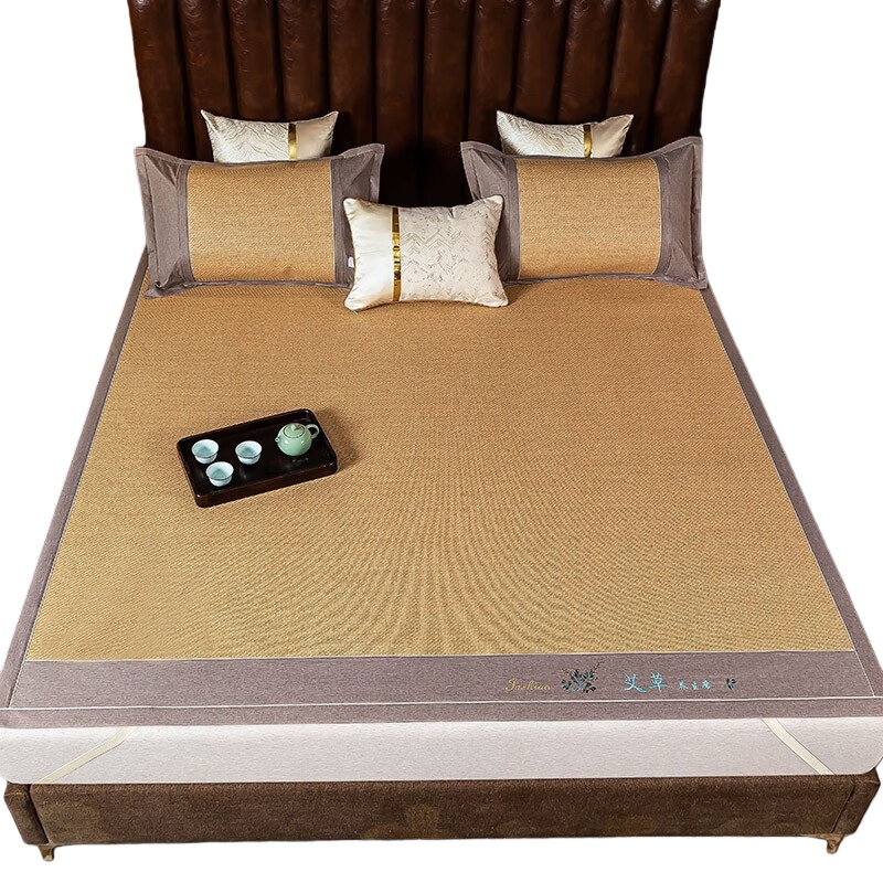 伊伊爱 CD0AN02100277 艾草系列经典藤席 150*200cm （单位：床） 玉米黄