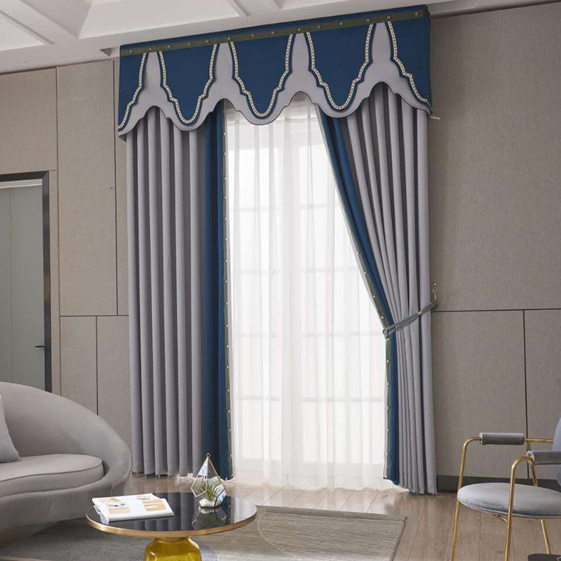 伊伊爱 CL0JB02000065 遮光窗帘 1*2.7m （单位：片） 深蓝色