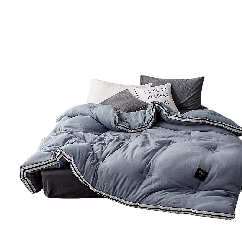 伊伊爱 DB-8XWB-005 芯动系列水洗棉秋冬被 200*230cm （单位：条） 心动灰