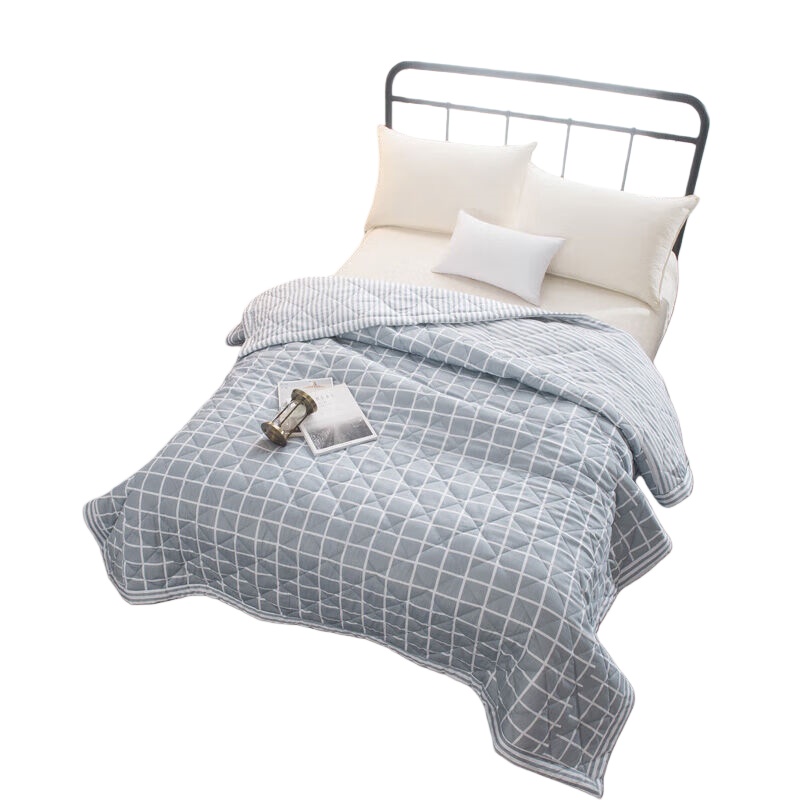 伊伊爱 LTL-17XK-XB002 新款纯棉夏被 200*230cm （单位：条） 灰色格调