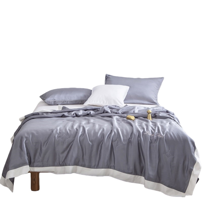 伊伊爱 LTL-17XK-XB003 纯色系列JS 莱赛尔夏被空调被 150*200cm （单位：条） 灰色