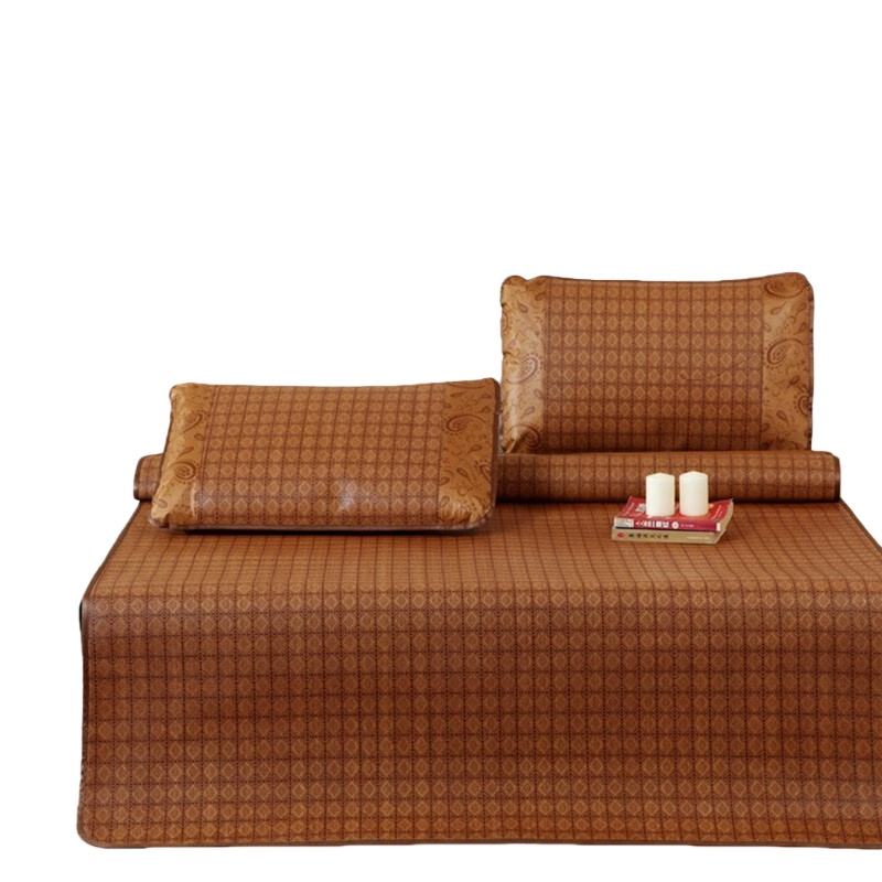 伊伊爱 LX-17XK-TX01 传奇系列藤席宿舍凉席套件 150*195cm （单位：套） 经典格