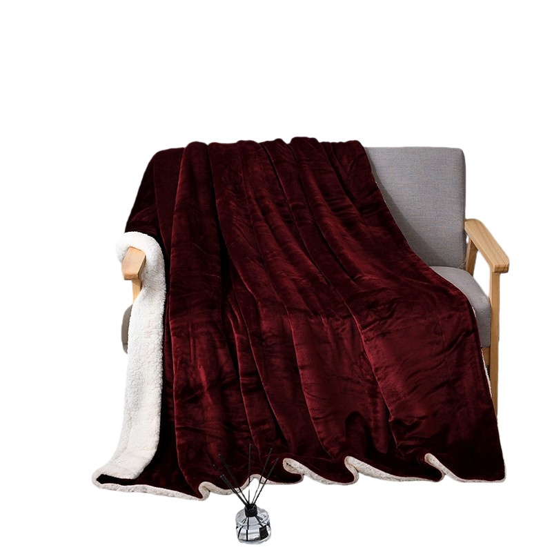 伊伊爱 MT-8FLR-01 秋冬保暖芬兰绒毯 200*230cm （单位：条） 纯色