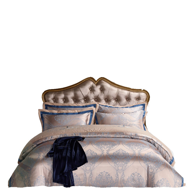 伊伊爱 QMGD-17XK-001 柔丝棉欧式大提花四件套 200*230cm （单位：套） 达芙妮