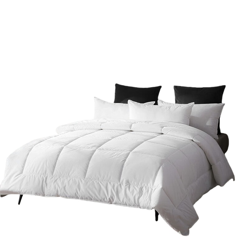 伊伊爱 T02000286 贡缎纯棉高密五星宾馆酒店四件套 180*240cm （单位：套） 白色