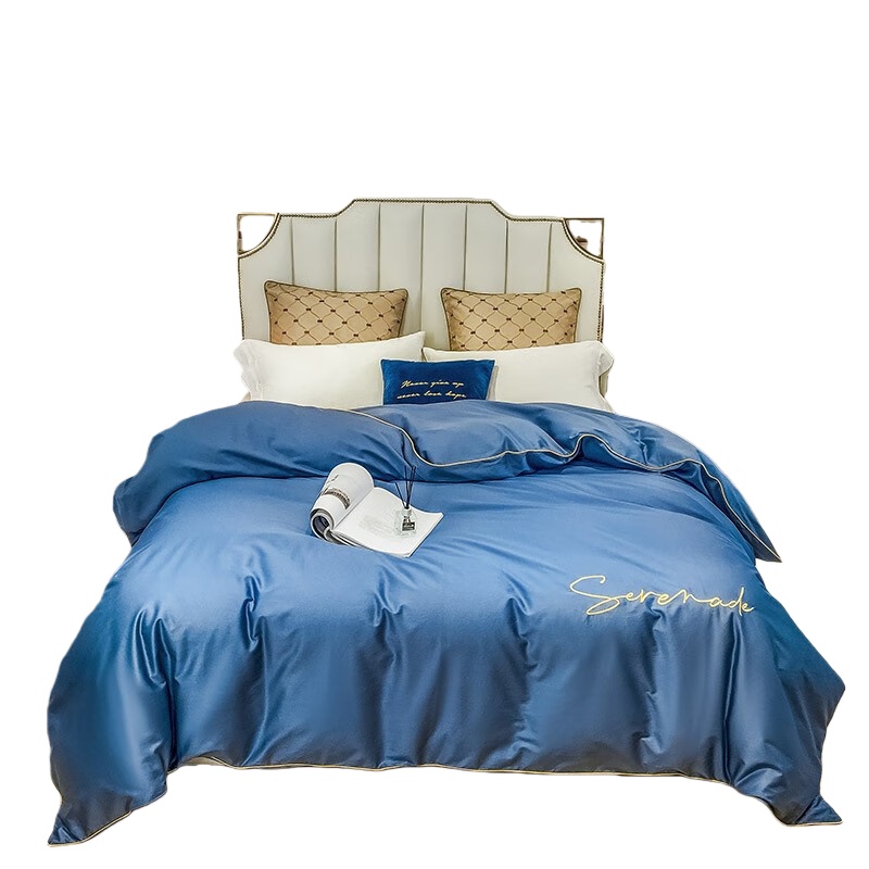 伊伊爱 TB2000248 50支高精密字母单被套 160*210cm （单位：条） 宝石蓝