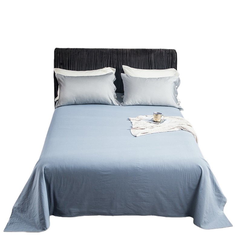 伊伊爱 TB2000258 全棉纯色单品床单 230*250cm （单位：床） 浅蓝