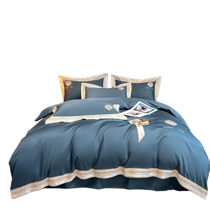 伊伊爱 TJ0HJC2101070 100S绣花伊丽莎白系列四件套 200*230cm （单位：套） 保利兰