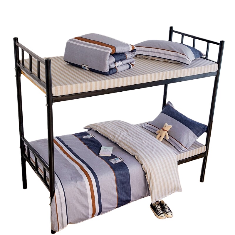 伊伊爱 TJ0NH02201800 全棉值班室床品格子精选六件套 160*210cm （单位：套） 摩根