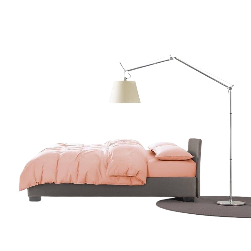 伊伊爱 TJ0WL02201566 水洗哑光长绒棉少女粉系列纯色四件套 200*230cm （单位：套） 粉色