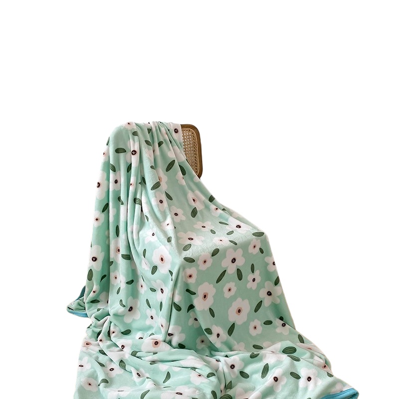 伊伊爱 Y0HG02100047 柔软舒适好梦亲肤保暖牛奶绒毯 春晓 150*200cm （单位：条）