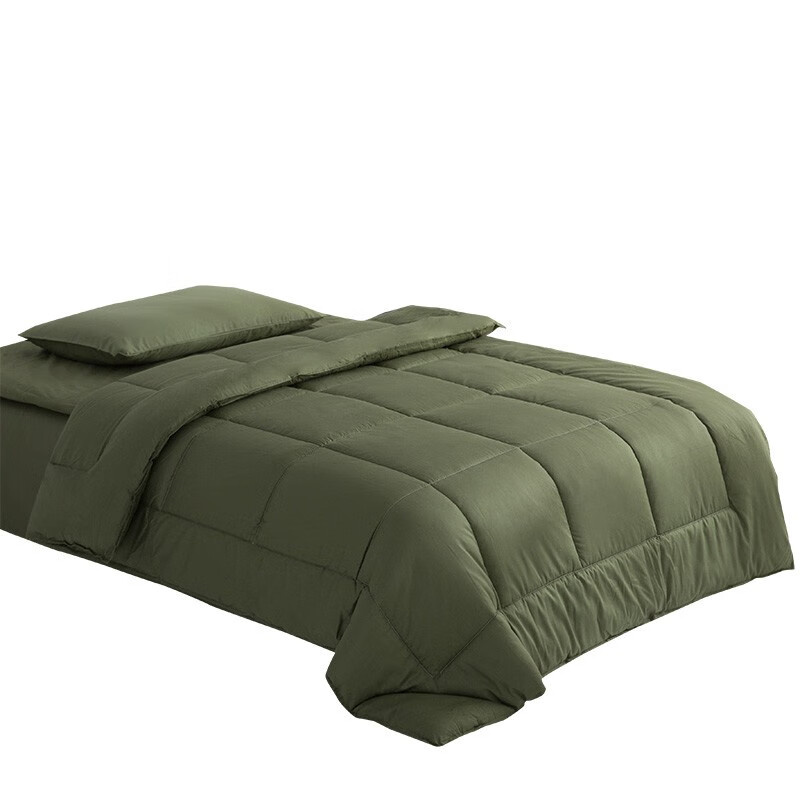 伊伊爱 Z02000192 全棉被芯 220*240cm （单位：个） 军绿色