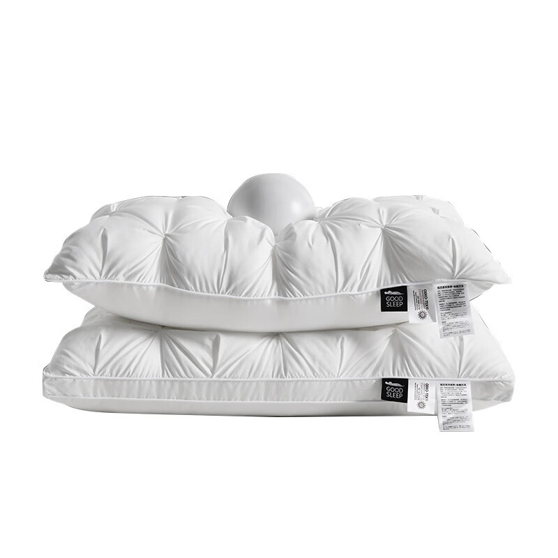 伊伊爱 ZX0HJC2300139 扭花羽丝绒枕 48*74cm （单位：个） 白色