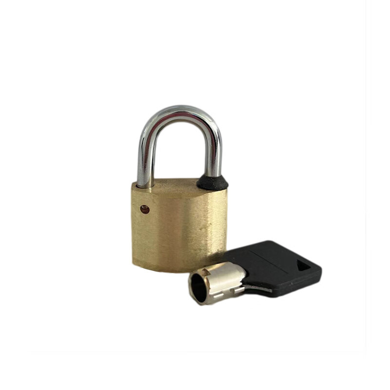 壹通萬鑫 YTS004 梅花合金锁 锁体宽30mm 锁梁高20mm （单位：个） 金色