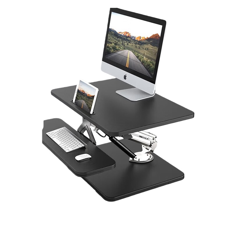 宜客乐思（ECOLUS） LS10BK 电脑升降台 &le;70cm （单位：台） 黑色