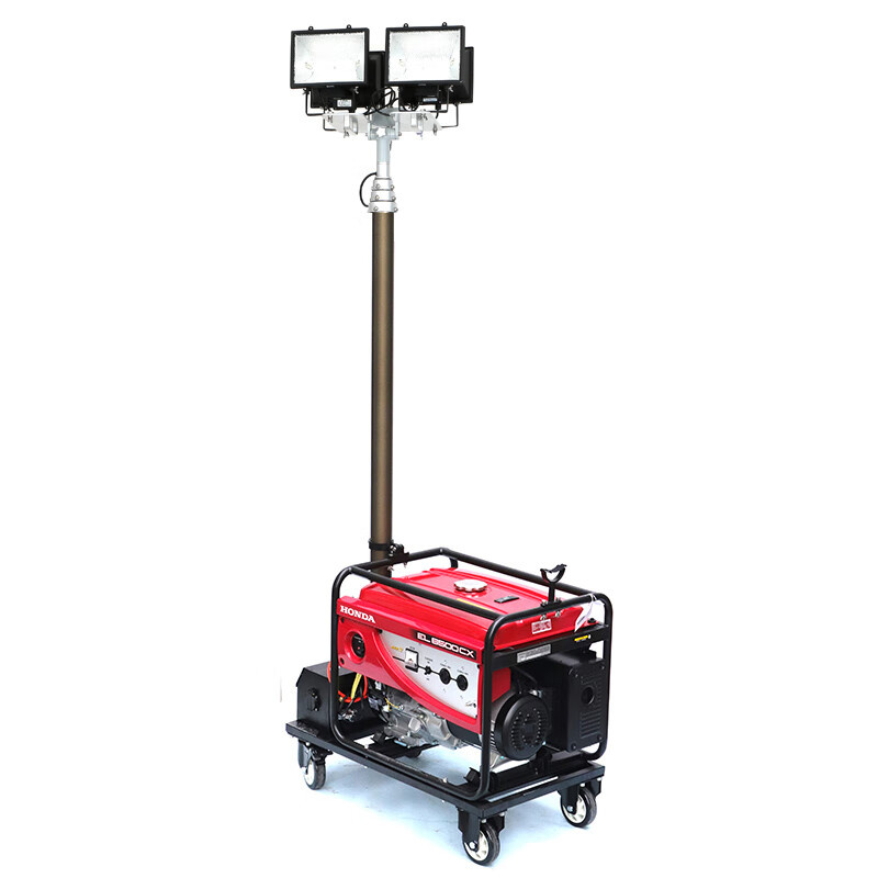 熠飞(EEEFEI) EF1092 全方位自动泛光工作灯 4*1000W，IP65 220V，白色 5000K （单位：个） 黑色