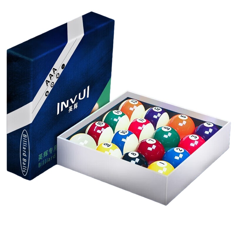 英辉（INVUI） 高级黑8水晶球 台球 高级黑8水晶球57.2mm （单位：个） 彩色