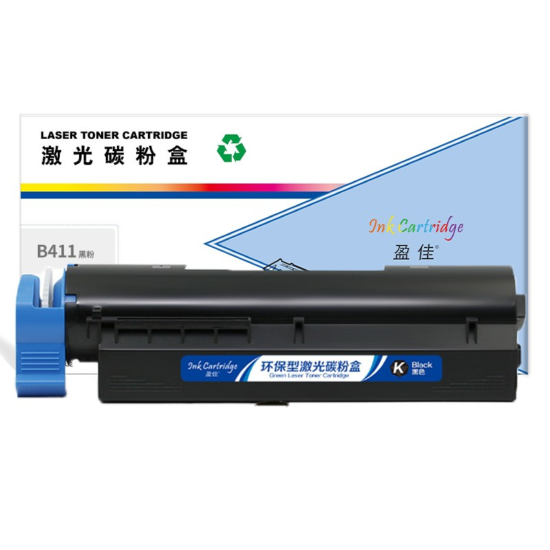 盈佳（Ink Cartridge） YJ-B411-F 粉盒 3000页 （单位：个） 适用OKI B432 B411 B412 黑色