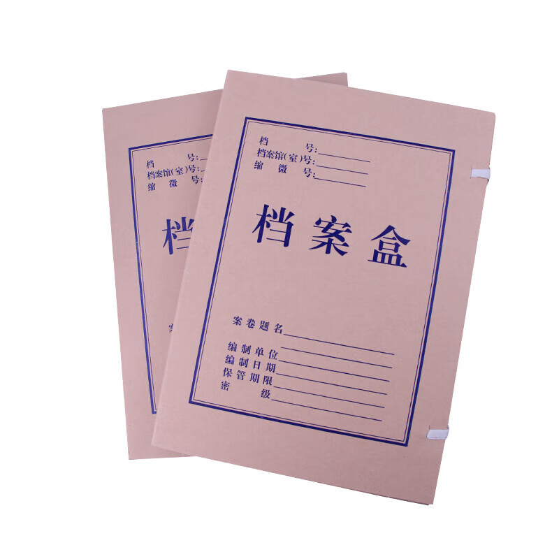 永泰 国产无酸纸 档案盒 680g 31*22*1cm （单位：个） 黄色
