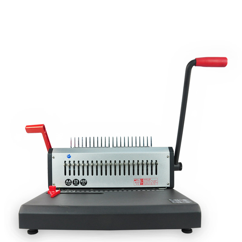 优玛仕(U-MACH) U-S88 胶圈装订机 21孔 装订厚度500页 手动 梳式装订机 （单位：台） 黑色