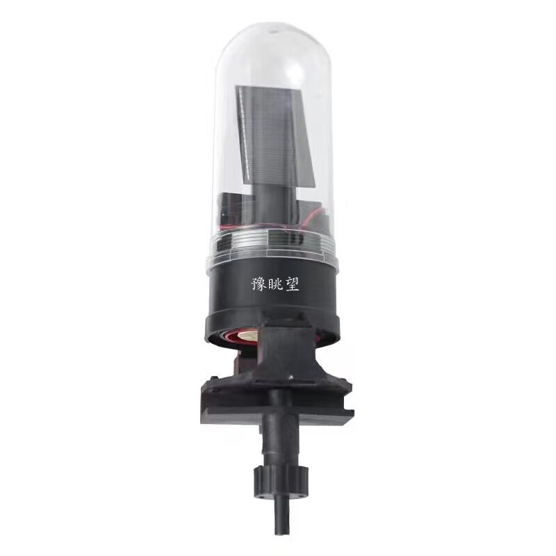 豫眺望 YTW-02A 光感强音警示灯 5W IP65 DC1.8V 3500K （单位：个） 黑色