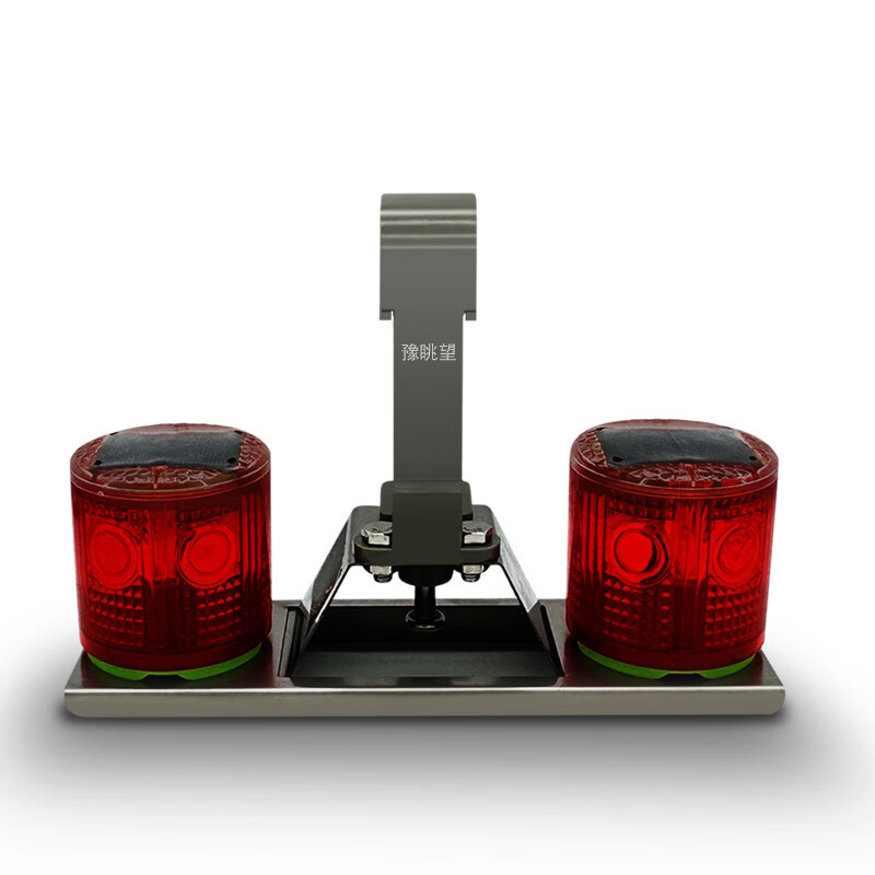 豫眺望 YTW-58 防外破太阳能警示灯 8W IP65 DC5.2V 5500K （单位：个） 红银色