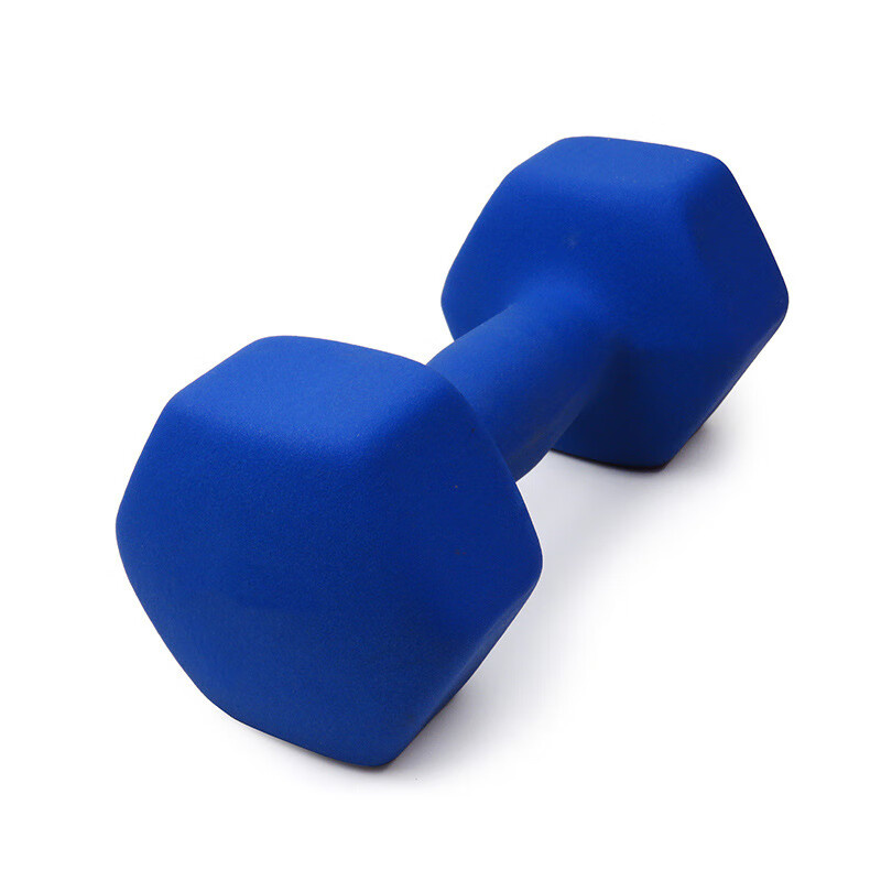 元达福 YDF-0816 浸塑哑铃 3kg*2 （单位：对） 蓝色