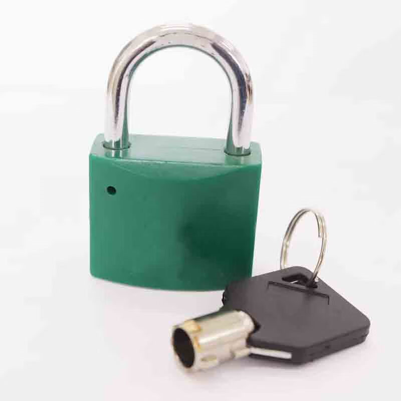 中犀 ZX-40 挂锁 35mm 塑钢通开梅花锁 （单位：个） 绿色