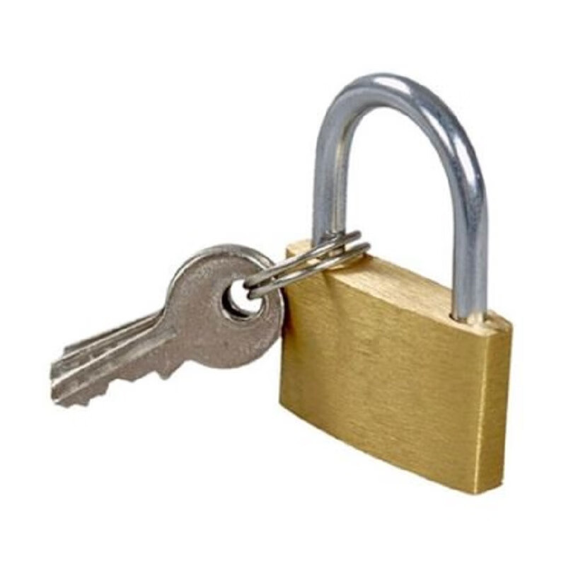 中犀 ZX-52 挂锁 通用型 铜 （单位：个） 黄铜色