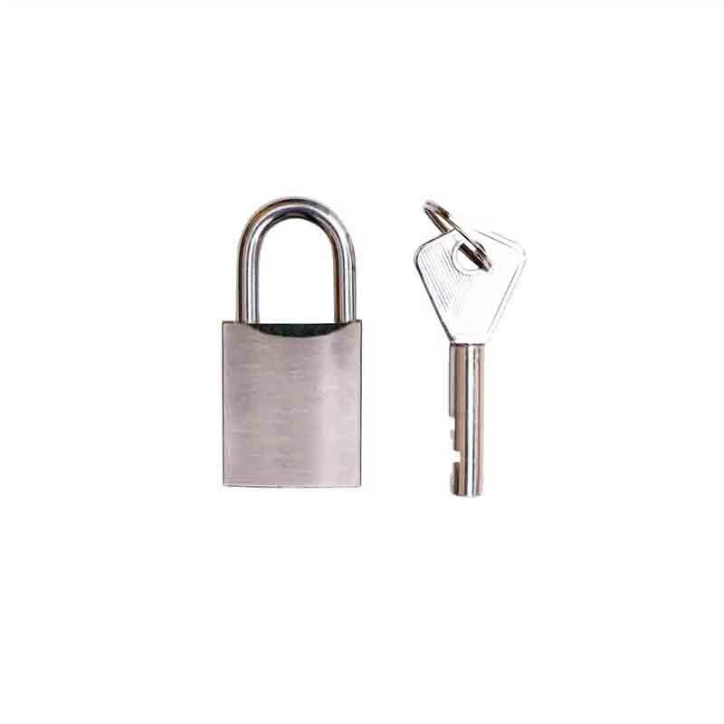 中犀 ZX-61 挂锁 30mm 大半圆钥匙 不锈钢挂锁通开 （单位：个） 银色