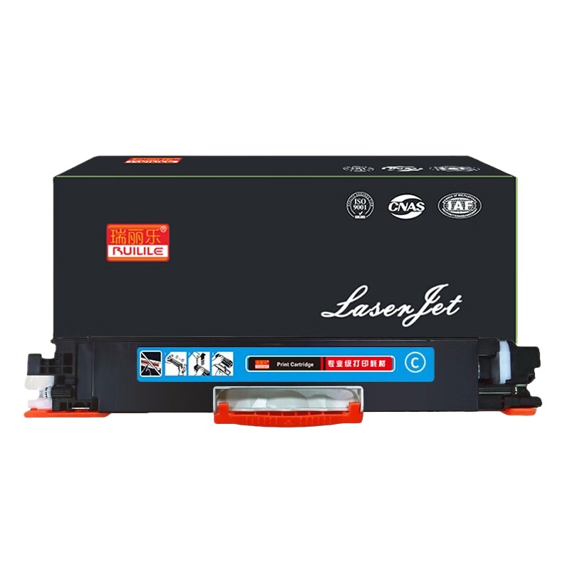 瑞丽乐（RUILILE） CE311A/CF351A 粉盒 1000页 （单位：支） 适用HP CP1025/CP1025nw/M175A/M175nw/M275nw 蓝色