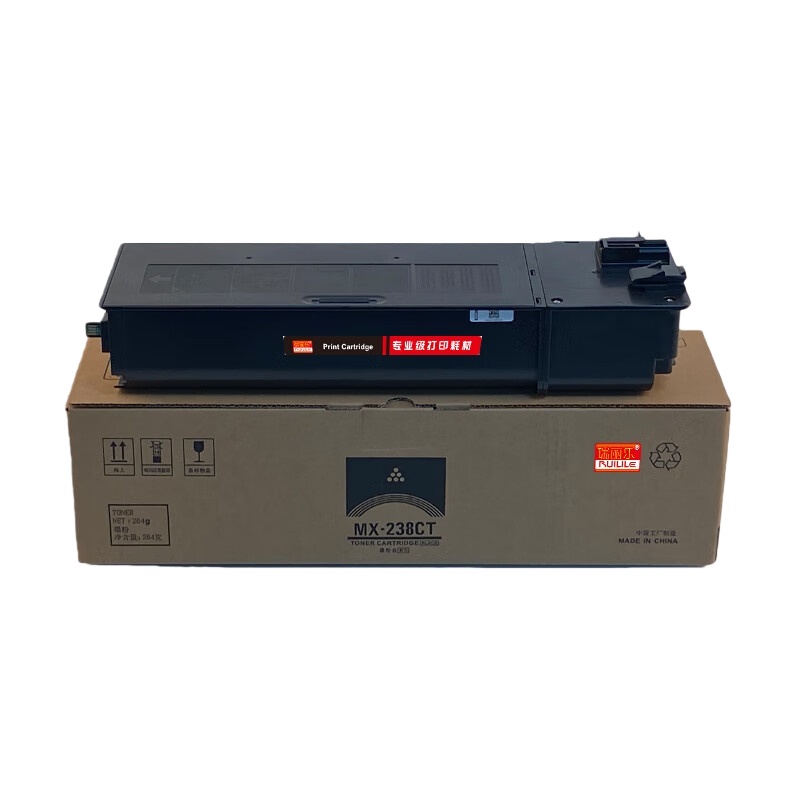 瑞丽乐（RUILILE） MX-238CT 粉盒 9000页 （单位：支） 适用夏普sharp/2048S/2048N/2048D/2348D/2348N复印机 黑色