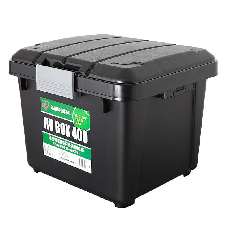 爱丽思（IRIS） RV-400 工具收纳箱 28升 420mm*375mm*330mm （单位：个） 黑色